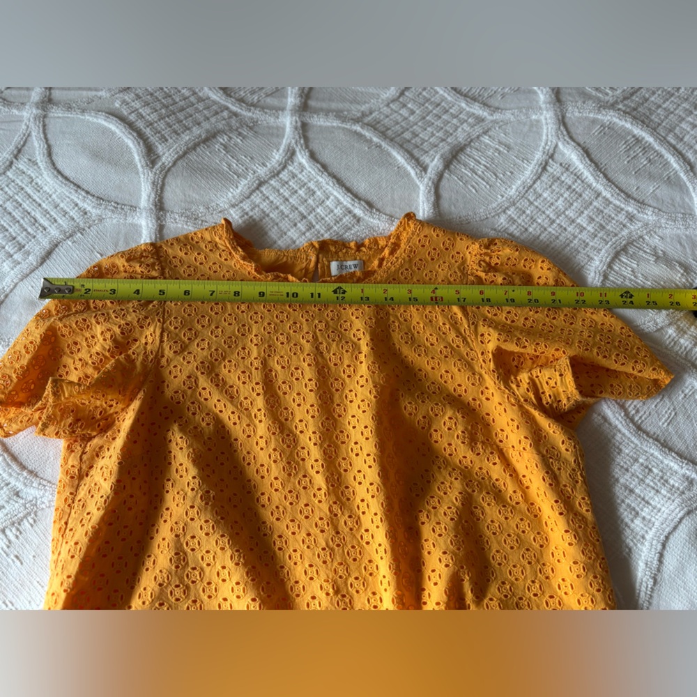 Collared Eyelet Top - Picture 6 of 8